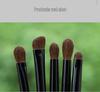 5/8-Piece Eye Brush Set: Pony Hair Blending, Luminous Wood Handle, Slanted Eyebrow, Eyeshadow, Concealer Brushes