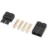 RC Plane Connectors Male Female Pair Reusable RC Adapter Strong Toughness Plastic RC Adapter Plugs for Aircraft Models
