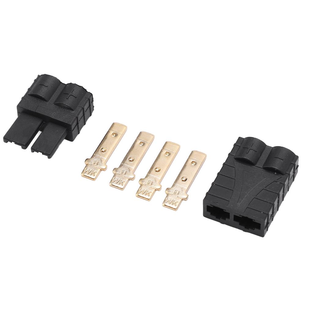 RC Plane Connectors Male Female Pair Reusable RC Adapter Strong Toughness Plastic RC Adapter Plugs for Aircraft Models