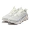 361 Cushioning Abrasion Resistant Breathable Low Top Running Shoes Women's White Gray 582422231-1