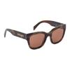 Prada Oversized Frame Acetate Square Sunglasses Unisex Couple Style Brown
