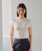 VEM.VER Flower Half Sleeve T-Shirt_2 Colors