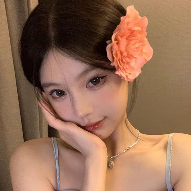

Niche Super Fairy Ancient-Style Peony Hairpin Flower Clip for Photos and Accessories