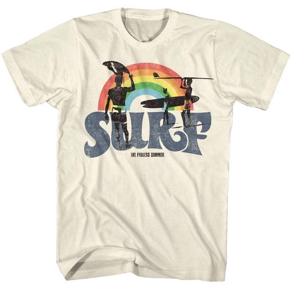 Endless Summer Surf Rainbow Men s T Shirt 3XL