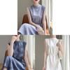 Elegant Satin Floral Spaghetti Strap A Line Dress For Summer Womens Casual Office Wear