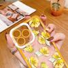 Attractive Flowers Cover Clear Phone Case For iPhone Apple 17 AIR 16E 16 15 14 12 13 11 Pro Max Plus XR TPU DIY Shell Case Funda