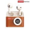 Nová bezdrátová Bluetooth 6.0 sluchátka Lenovo LE218 TWS Stereo ENC potlačení hluku Subwoofer Sportovní Herní Hudební Headset Nízká latence HD hovory s mikrofonem