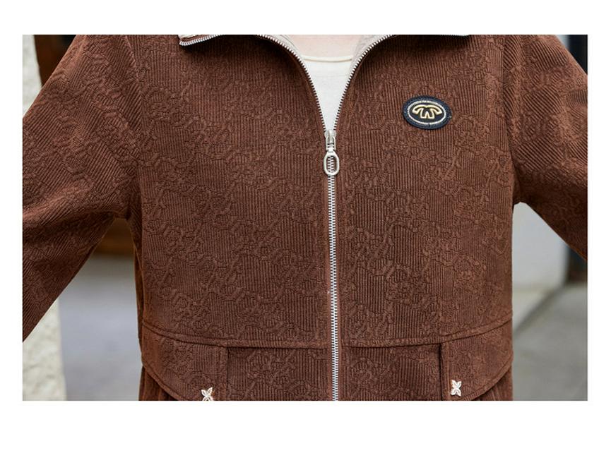Autumn Corduroy Cardigan Jacket for Middle-Aged & Elderly Women