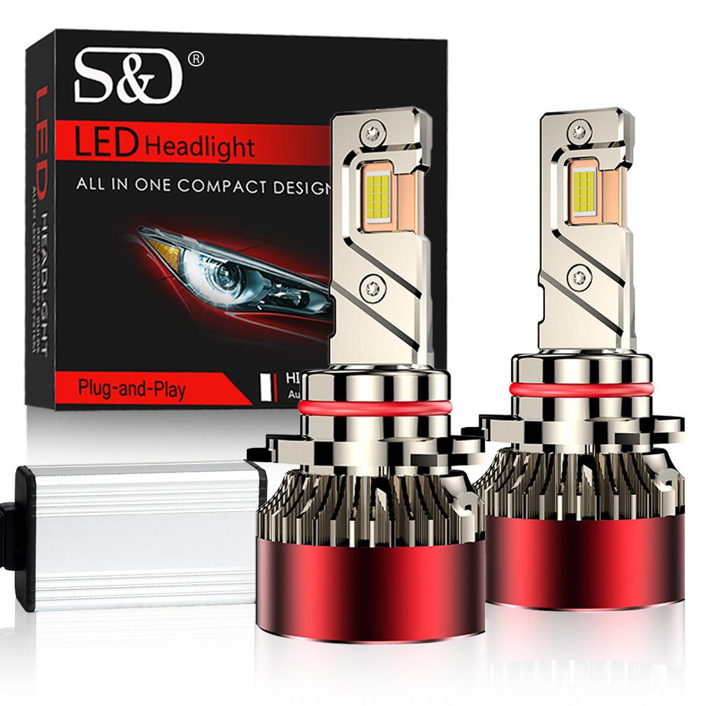 

2 шт. Светодиодные лампы для фар H7 H4 6500K H1 H8 H11 Led 9005 HB3 9006 HB4 Автомобильная лампа 120 Вт 60000 лм 9012 Hir2 Высокой мощности Canbus 30SMD CSP Чипы Фара 9012 Hir2