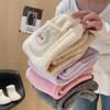 Koala Fleece Winter Colorful Girls' One-Piece Thickened Cashmere Silk Warm Long Pants