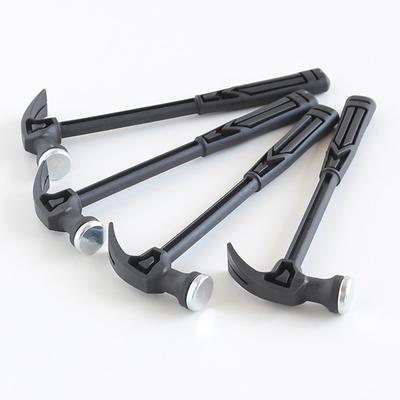 Mini Hammer Plastic Handle Claw Hammer Home  Grid Hammer Building Block Hammer