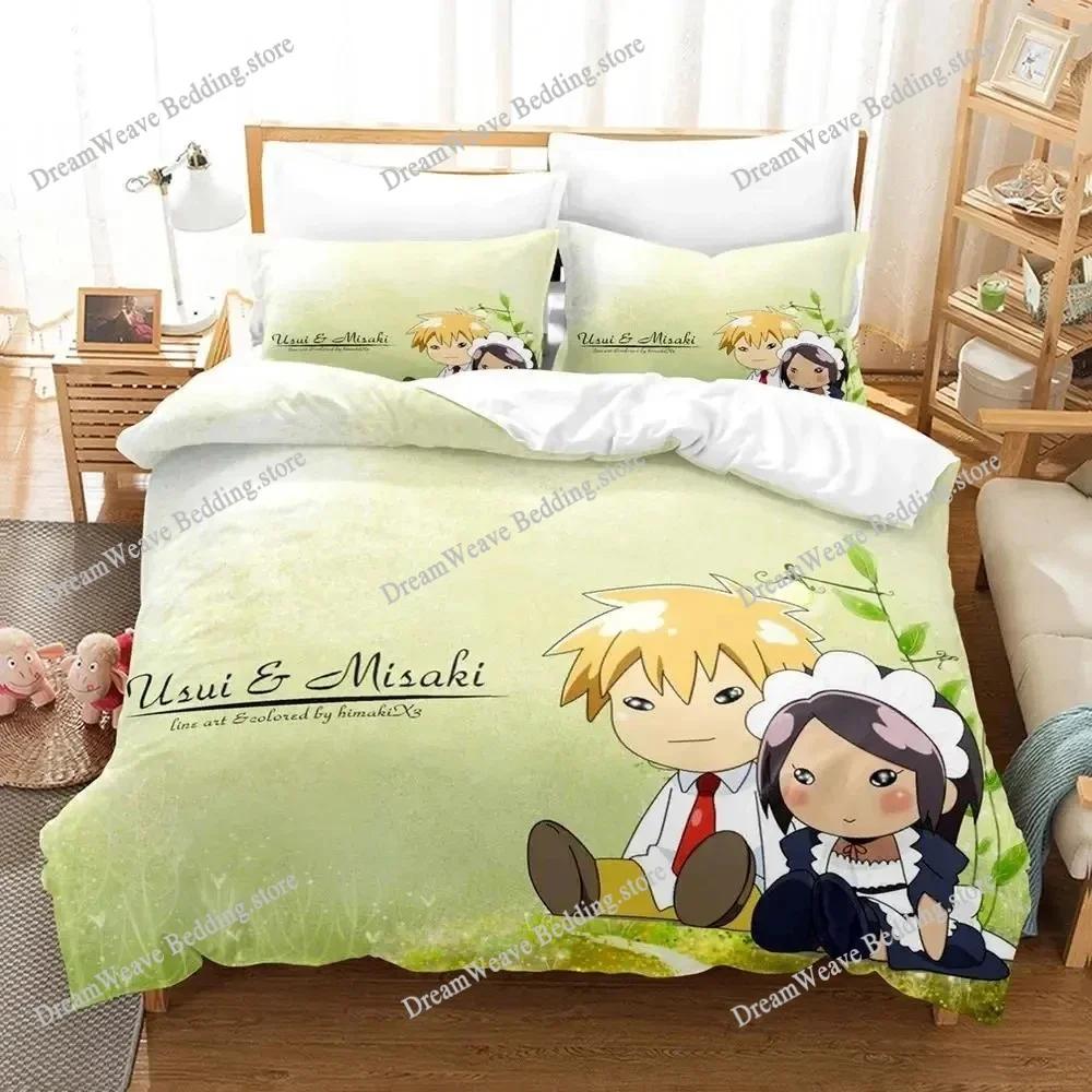 Kaichou Wa Maid-sama Bedding Set Duvet Cover Bed Set Quilt Cover Pillowcase Comforter King Queen Size Boys Adult Home Textile963