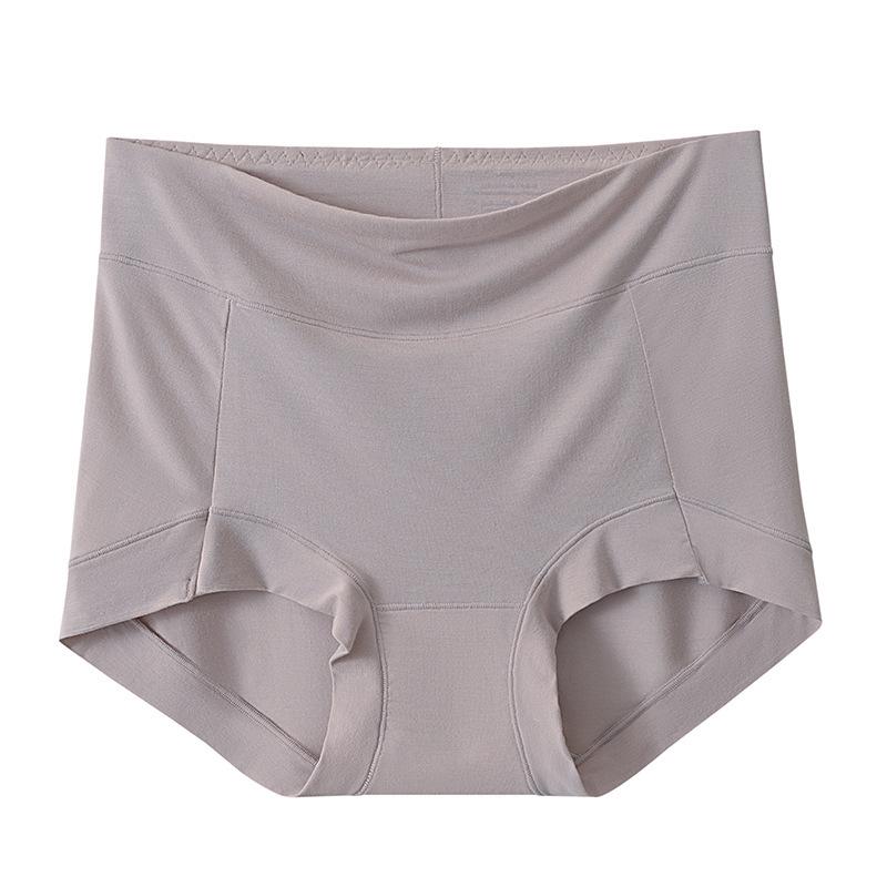 

Женское бесшовное модальное нижнее белье с высокой талией и контролем живота – Дышащее, антибактериальное, тонкие трусы-боксеры Triple Extra Large светло-фиолетовый