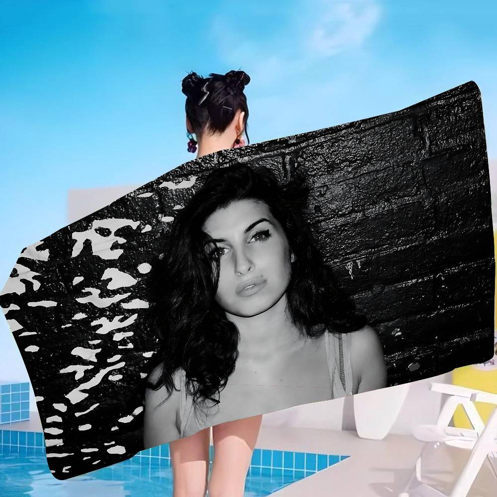 A-Amy W-Winehouse Singer Star Microfiber Beach Towel Absorbent Quick dry Soft Yoga Swimming Resort Mountain Climbing Towel