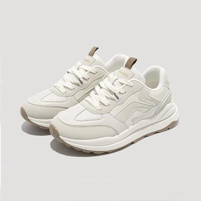 White Platform Dad Shoes Women's Spring and Autumn New All-Match German Training Cortez Casual Running Sneaker