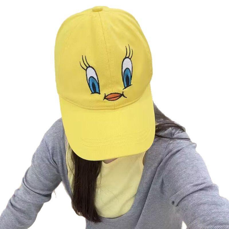 All-match Fashionable Age reducing Trendy Hat Korean Women's Baseball Cap Fashionable Baseball Cap Cute and Cute