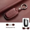 Genuine Leather Key Case for Hyundai Ix35, Santa Fe, Fiesta, Ix25, Elantra, Verna, Mistra