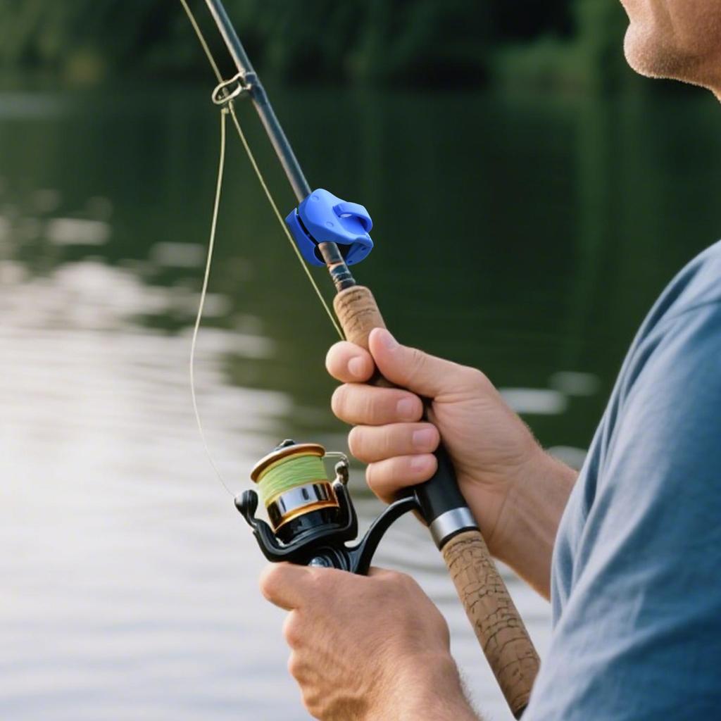 Multifunctional Rod Holder 6 Pieces Anti-slip Reusable MultiFunctional Fish Supplies Fishing Rod Holder For Seawater River Lake