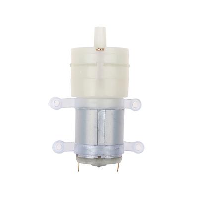 מנוע 365 DC 12V משאבה בשאיבה עצמית משאבת דיאפרגמה חשמלית שקטה זרימה גדולה 1.45 ליטר/דקה ABS דרגת מזון משאבת מים מיקרו