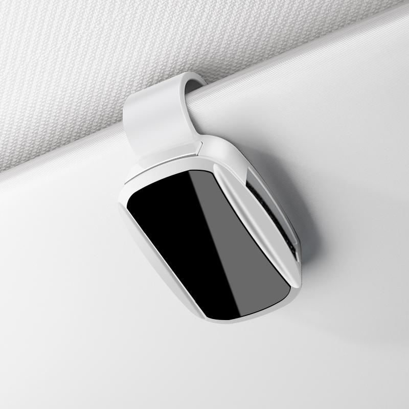 Auto-Sonnenbrillen-Clip Sonnenblenden-Brillenhalter Karten-Fahrkartenhalter Stabile Aufbewahrungsclips Brillenbügel Halter für Cadillac