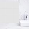 10Pcs Self Adhesive Hard Film Tile Stickers Oil Resistant Waterproof Easy Clean Removable Wall Decals for Kitchen Bathroom