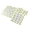4pcs Acrylic Quilting Ruler Quadrate Grid Lines Double Color Clear Ironing Ruler for Cutting Fabric