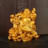 5 Inch Feng Shui Laughing Buddha On for Business Strength Success Good Luck