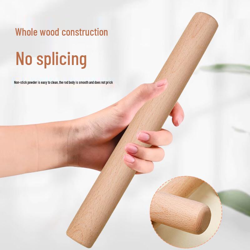 Alishan Beechwood Non-Stick Rolling Pin Set