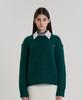 Hillioteu Essential Heavy Wool Sweater_Green