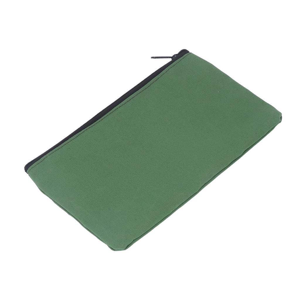 Werkzeugtasche Armeegrün Canvas Tragbar Multifunktional Schwerlast Handtasche für Schraubenschlüssel Schraubendreher Nagel