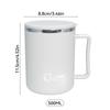 WORTHBUY Double-layer Insulated Coffee Mug With Handle Student Leak-proof 304 Stainless Steel Milk Coffee Water Cup Drinkware
