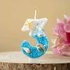 TEMU Xiyin Ocean-Themed Starfish & Conch Birthday Candles (Numbers 0-9) Cake Decorations