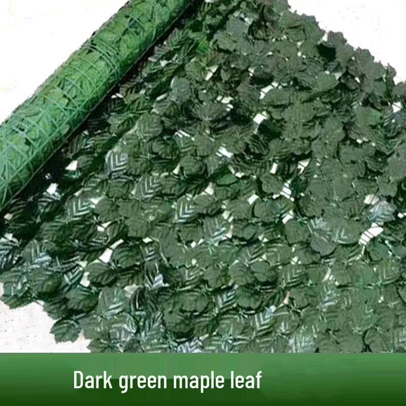 Large Leaf Plant Simulation for Balcony, Railing, or Wall Decoration