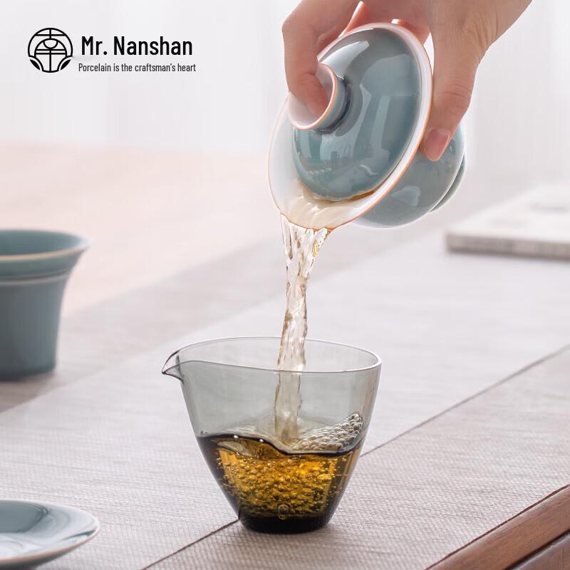 Nanshan Linglong Sancai Ceramic Gaiwan