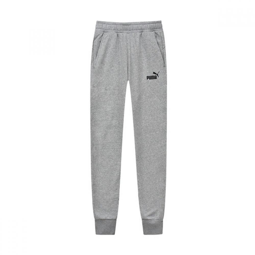

Puma ESSentialS Logo BruShed Jogger PantS Grey Men S Fleece SportS Training Long PantS SweatShirt 586 58671404/XL (measured 110)