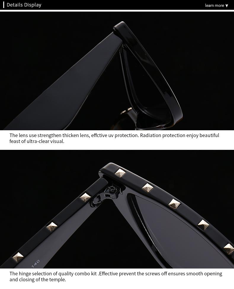 1038 Zebra Pattern Catwalk Sunglasses Women Narrow Model Street Style Cat Eye Fashion Trendy