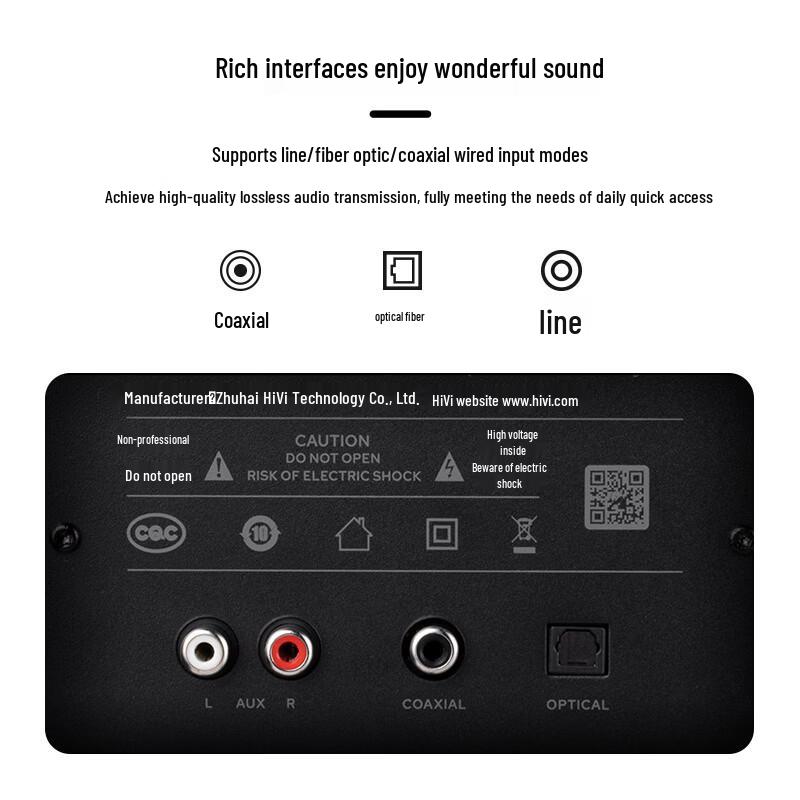 HiVi M200 Neo Wireless Bluetooth HiFi Bookshelf Speaker (CN Version)