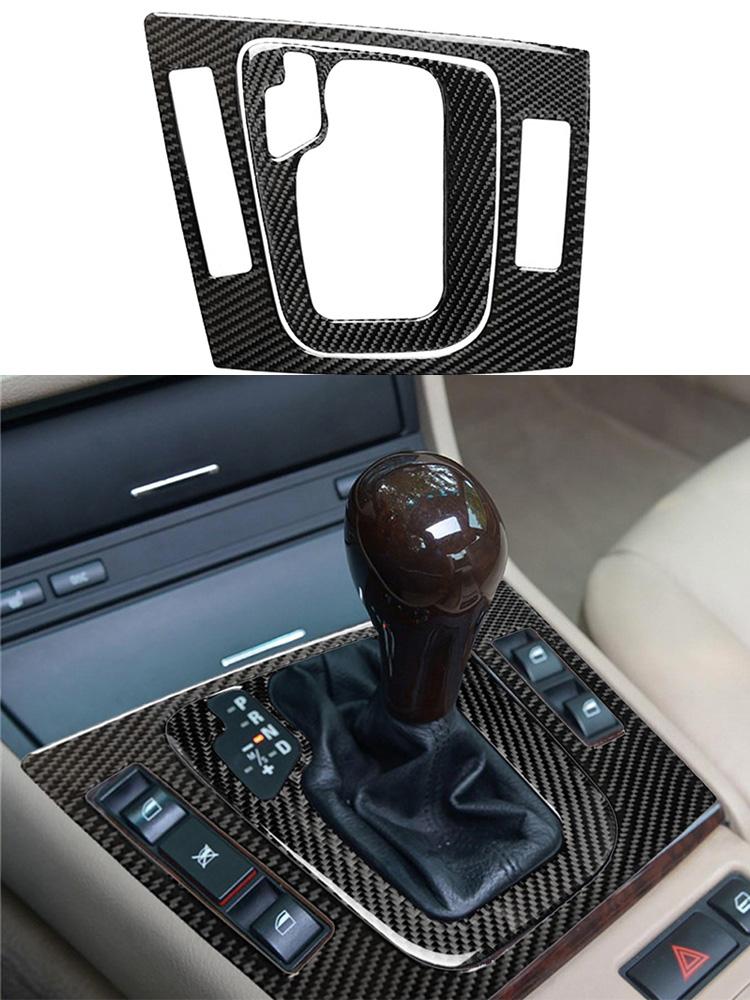 Black Car Interior Decoration Protection Carbon Fiber Sticker For For BMW 3Series E46 1998-2005 With Navigation System