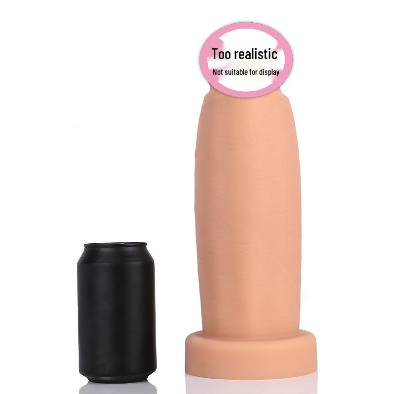 Cross-Border Thickened Liquid Silicone Anal Plug & Dilator for Men & Women
