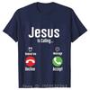 Jesus Print T-shirt Christ Casual Short Sleeve Men's Clothing Fitness T Shirt Harajuku Streetwear Funny Cotton Tshirt Tops