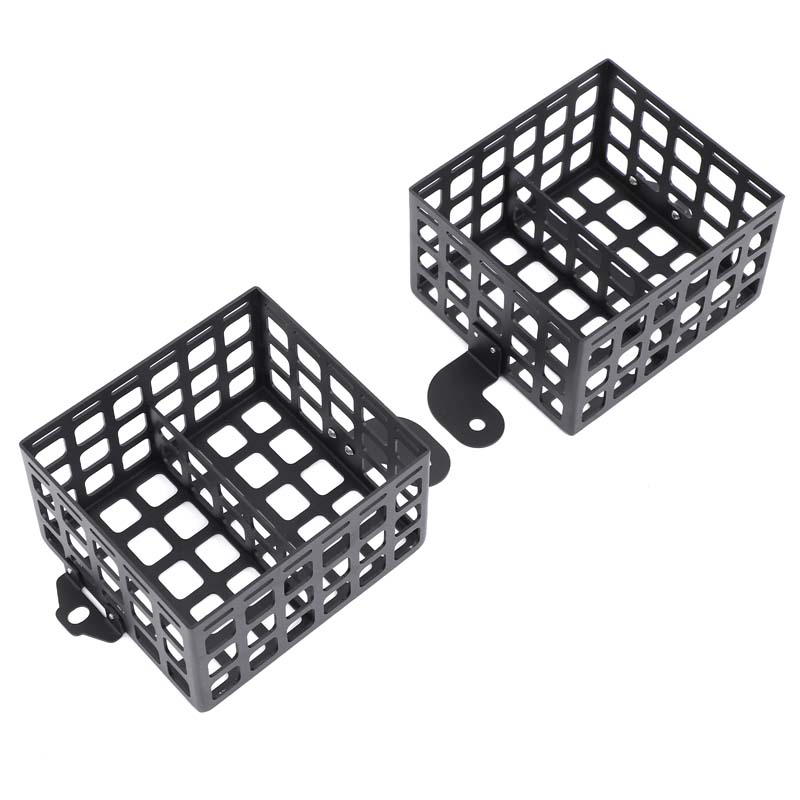Aluminum Alloy For Land Rover Defender 2026-2018 Car Second Row Seat Storage Baskets On Both Sides Car Interior Accessories