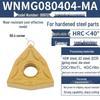 Peach-Shaped WNMG080404 Stainless Steel CNC Turning Insert