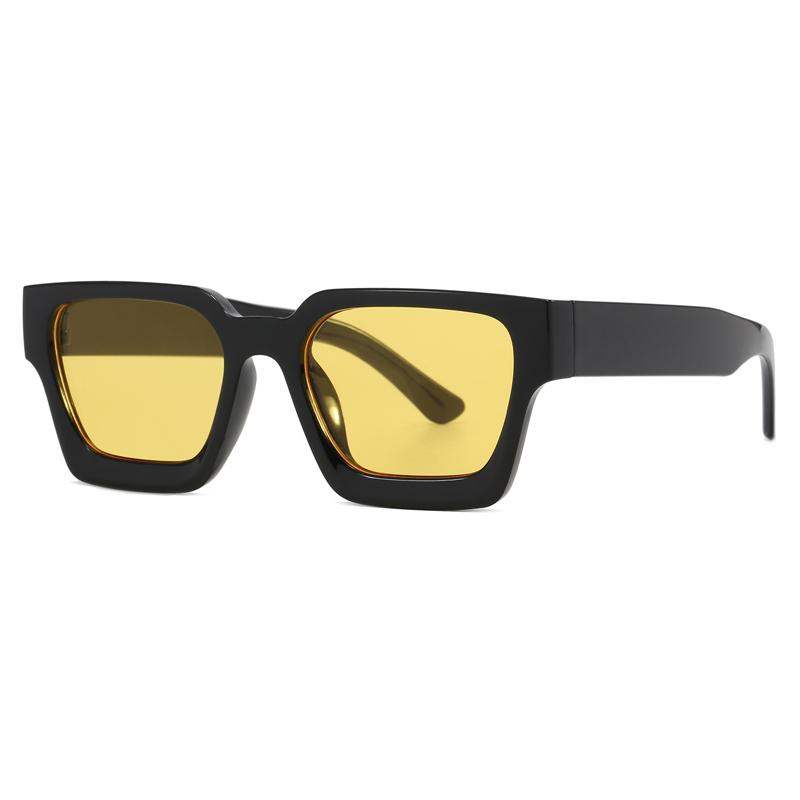 Vintage Square Sunglasses Women Brand Oversized Sun Glasses Men Retro Green Eyeglasses Shades Goggle UV400 Oculos