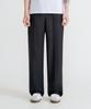 LEMAIN SECOND Easy Semi-Wide Banding Slacks [Charcoal]