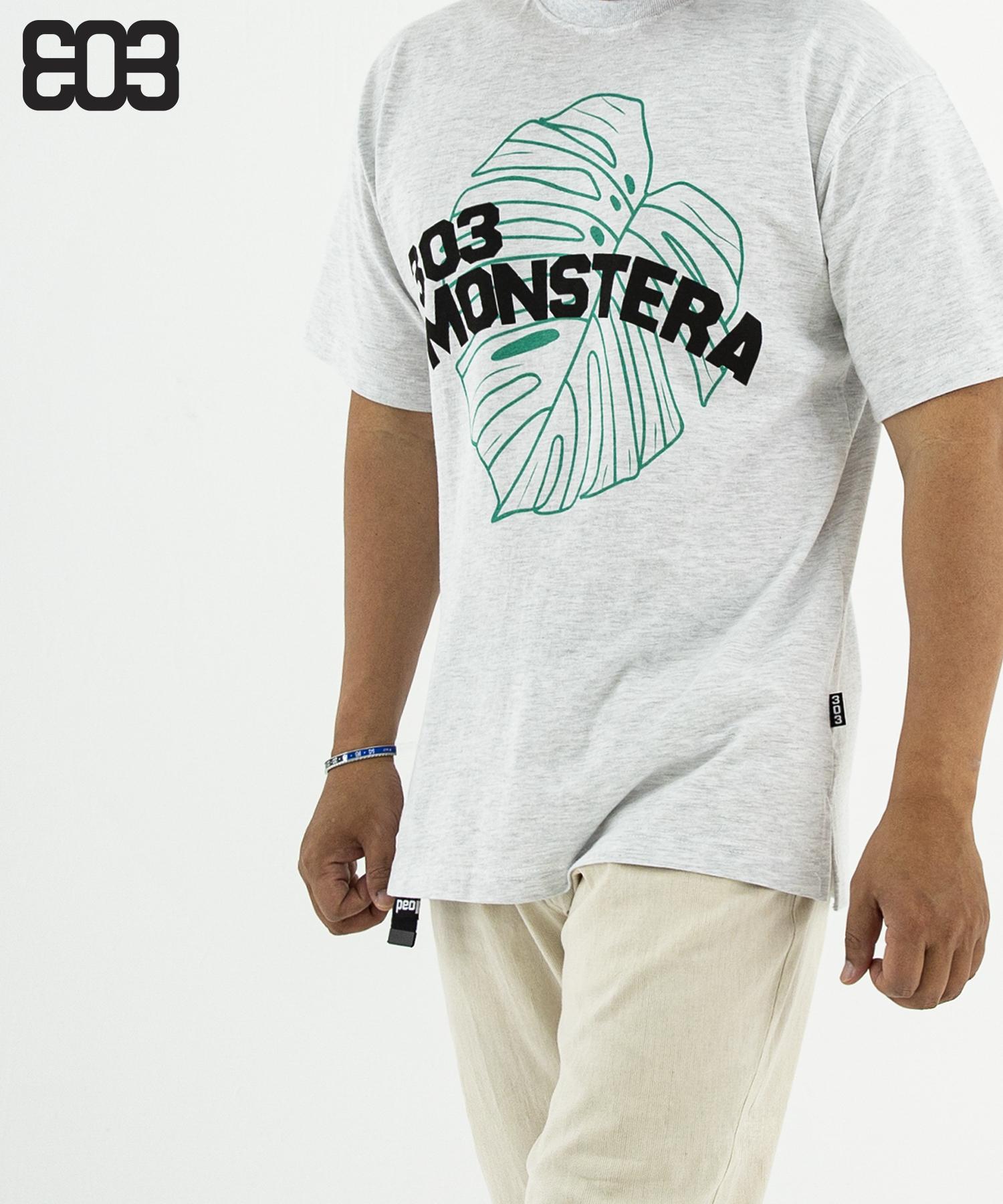 303 Peoples Sts22019 303 Big Monster T-Shirt Black/Green L