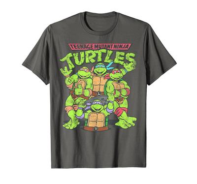 Teenage Mutant Ninja Turtles Classic Group Shot T-Shirt