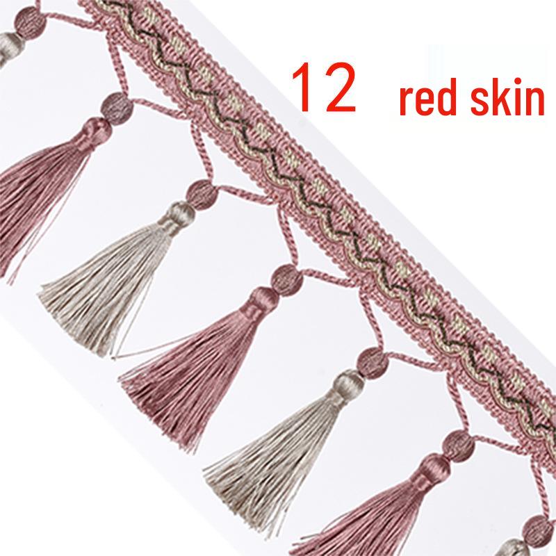 Lace Tassel Curtain Valance Beads & Hanging Balls - DIY Wedding Accessories