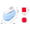 Kids Stamp Shape Paper Punch Easy Accessory for Journaling Versatile Lever Action 8x5x5.4 cm