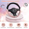 Breathable Car  Steering Cover Anti Slip Steering Wheel Sleeve Cute Handle Cover  Women Use