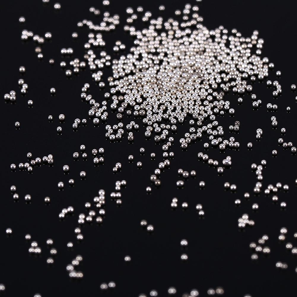 1 Bag Nail Art Decoration   Beads Metal   For Manicure Nail Art   Decoration(Gold)